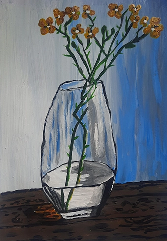 Flowers in a Vase